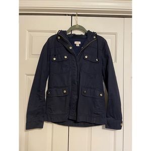 J. Crew Navy Utility Jacket